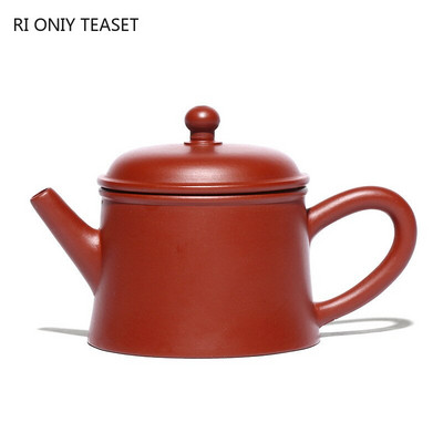 75 ml Yixing purpura māla tējkanna mazas ietilpības Slavens rokām gatavots tējas kannas neapstrādātas rūdas Dahongpao tējkanna Ķīniešu Zisha tējas komplekts dāvanas