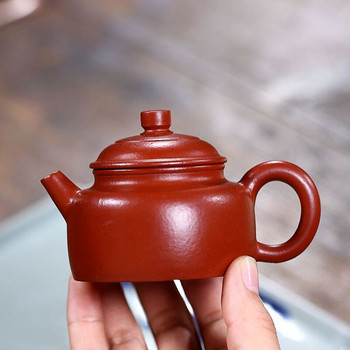 90 ml Известен чайник от лилава глина Yixing Сурова руда Dahongpao Филтър Чайник Домашен чайник за красота Zisha Китайски персонализиран комплект за чай