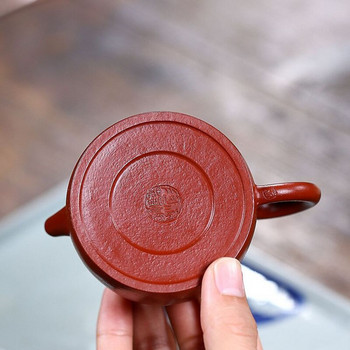90 ml Известен чайник от лилава глина Yixing Сурова руда Dahongpao Филтър Чайник Домашен чайник за красота Zisha Китайски персонализиран комплект за чай