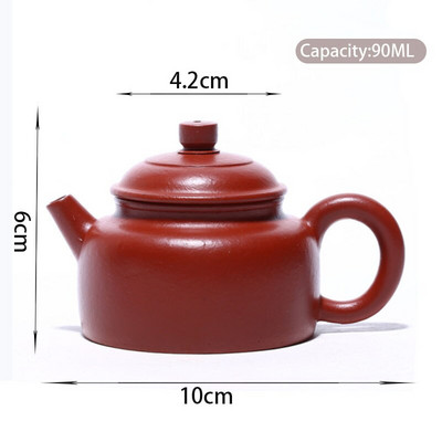 90 ml faimosul ceainic de lut violet Yixing cu filtru de minereu Dahongpao ceainic acasă Zisha frumusețe ceainic set de ceai chinezesc personalizat