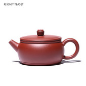 230 ml Yixing autentični ljubičasti glineni čajnici s kuglastim otvorom za filtriranje Lonac za čaj Kuhalo za vodu Sirovo ljubičasto blato Ručno izrađeni Zisha set za čaj Pokloni