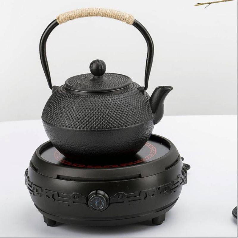 Японски железен чайник с инфузер от неръждаема стомана Чугунен чайник Чайник за чай за вряща вода Oolong Tea 600/800/1200ML