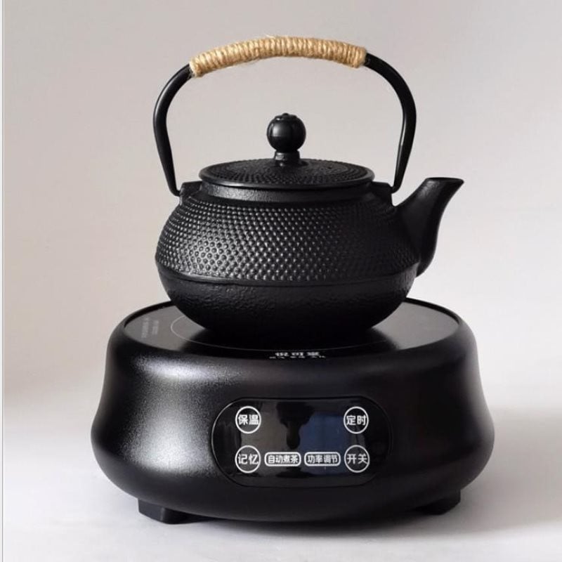 Японски железен чайник с инфузер от неръждаема стомана Чугунен чайник Чайник за чай за вряща вода Oolong Tea 600/800/1200ML