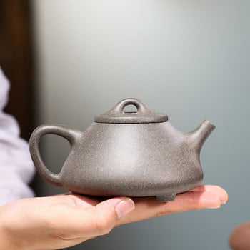 240ml Αξεσουάρ Κινεζικής Τελετής Τσαγιού Yixing Hand Shade Shede Tea Pot Χειροποίητη Μωβ Πήλινη σέσουλα Τσαγιέρα Beauty Bot