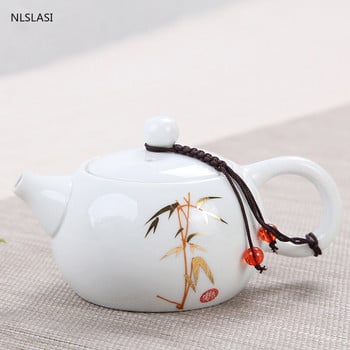 Jingdezhen Ceramics Teapots χειροποίητο σετ τσαγιού βραστήρας ομορφιάς οικιακό φίλτρο ποτών Πορσελάνινο δοχείο τσαγιού Teaware 180ml