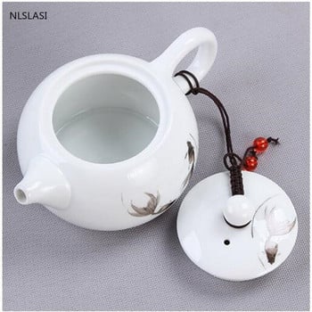 Jingdezhen Ceramics Teapots χειροποίητο σετ τσαγιού βραστήρας ομορφιάς οικιακό φίλτρο ποτών Πορσελάνινο δοχείο τσαγιού Teaware 180ml