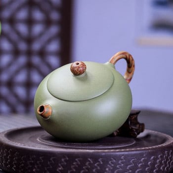 210ml Yixing Boutique Purple Clay Teapots Master Handmade Xishi Tea Pot Raw ore Beauty Kettle Κινέζικο σετ τσαγιού Zisha Δώρα