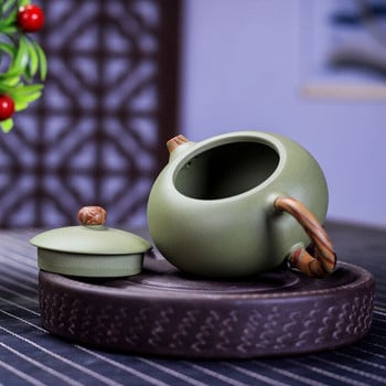 210ml Yixing Boutique Purple Clay Teapots Master Handmade Xishi Tea Pot Raw ore Beauty Kettle Κινέζικο σετ τσαγιού Zisha Δώρα