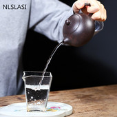 Kinijos Yixing arbatinukas purpurinio molio xi shi arbatinukas Žaliavos rūdos rankų darbo virdulys Autentiškas arbatos rinkinys pritaikytas 188 rutulinis filtras 210 ml