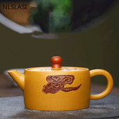 Kínai teázó kellékek Lila agyag teáskanna kézzel készített teáskészlet teáskészlet utazási teáskészlet háztartási teáskészlet ivóeszközök 180 ml