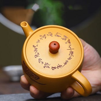 Προμήθειες κινέζικου τσαγιού Purple Clay Teapot Χειροποίητο σετ τσαγιού Σετ τσαγιού ταξιδιού Σετ τσαγιού οικιακής χρήσης οικιακά σκεύη ποτού 180ml