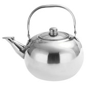 Rozsdamentes acél anyagú teáskanna Kávés tea vízforraló Laza levelű teáskanna infúzióval 1L/1.5L/2L/2.5L 4 választható kapacitás