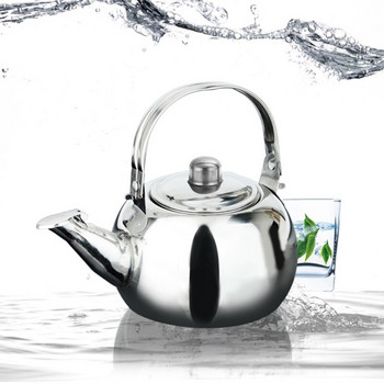 Υλικό από ανοξείδωτο ατσάλι Teapot Coffee Tea Teapot Loose Leaf Teapot with Infusers 1L/1,5L/2L/2,5L 4 χωρητικότητες για επιλογή