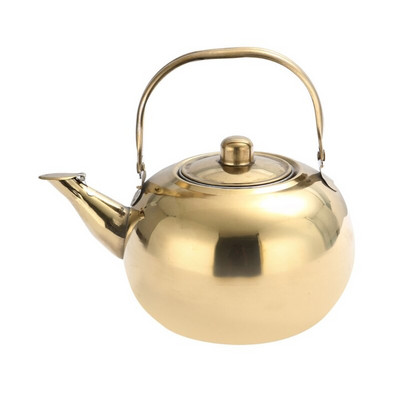 Rozsdamentes acél anyagú teáskanna Kávés tea vízforraló Laza levelű teáskanna infúzióval 1L/1.5L/2L/2.5L 4 választható kapacitás