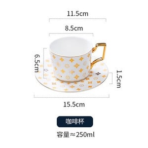 Ceașă de cafea din ceramică din mozaic, ceașcă de apă pentru uz casnic, mic dejun, fulgi de ovăz, ceașcă de lapte, set farfurii, accesorii pentru bucătărie pentru casă