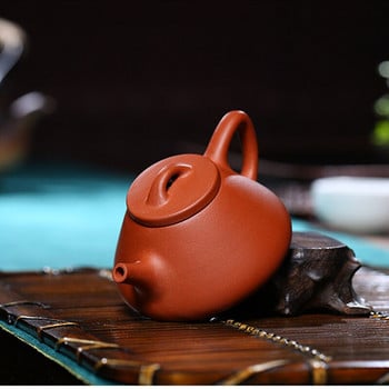 110ml Classic Yixing Purple Clay Teapots Raw Ore Section Mud Stone Scoop Tea Pot Home Zisha Filter Kettle Κινέζικο σετ τσαγιού Δώρα