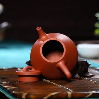 110ml Classic Yixing Purple Clay Teapots Raw Ore Section Mud Stone Scoop Tea Pot Home Zisha Filter Kettle Κινέζικο σετ τσαγιού Δώρα