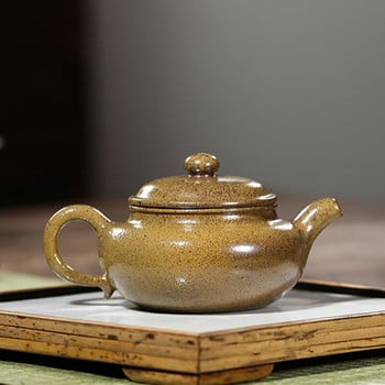 210ml Παραδοσιακό Yixing Purple Clay Teapot Raw Ore Kiln Change Pot Antique Tea Pot Zisha Filter Beauty Kettle Tea Supplies