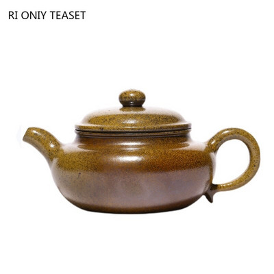 210 ml традиционен чайник от лилава глина Yixing Raw Ore Kiln Change Antique Tea Pot Zisha Filter Beauty Kettle Чайни комплекти Консумативи