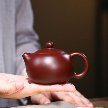 160ml κινέζικα Yixing Purple Clay Teapots Classic Xishi Tea Pot Beauty Kettle Master Handmade Tea Set Customized Zisha Authentic