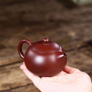 160ml κινέζικα Yixing Purple Clay Teapots Classic Xishi Tea Pot Beauty Kettle Master Handmade Tea Set Customized Zisha Authentic