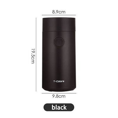 Elektrinė kavos pupelių malūnė Buitinė didelės talpos pupelių malūnėlis nešiojamasis daugiafunkcis espreso kavos aparatas, USB įkraunamas