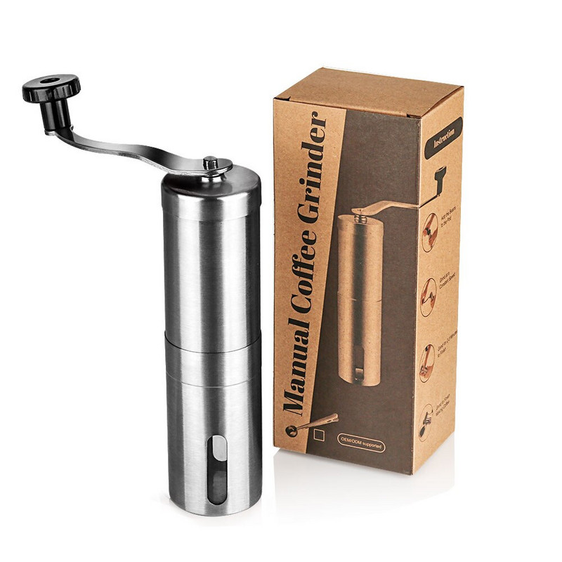 Käsitsi keraamiline kohviveski roostevabast terasest reguleeritav kohvioaveski Lihtne puhastada köögitööriistad