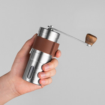 Φορητό Χειροκίνητο Μύλος Καφέ Χειροκίνητος Μύλος Καφέ με Ρυθμιζόμενες Ρυθμίσεις Κεραμικά Γρεζίνια Φορητά εργαλεία χειρός μανιβέλας