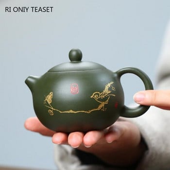 210ml Yixing Purple Clay Teapots Master Handmade Xishi Tea Pot Bot Bot Filter Bitile φίλτρου Αυθεντικό κινέζικο σετ τσαγιού Zisha Δώρα