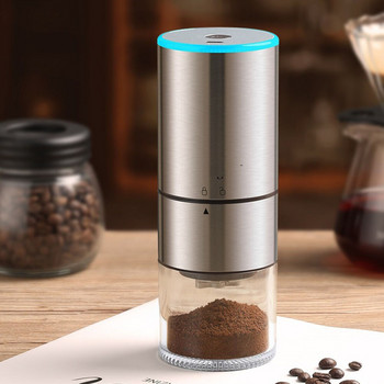 Φορητός ηλεκτρικός μύλος καφέ με βούρτσα USB Επαναφορτιζόμενος μύλος λείανσης με πυρήνα για καφετιέρα καφέ εσπρέσο