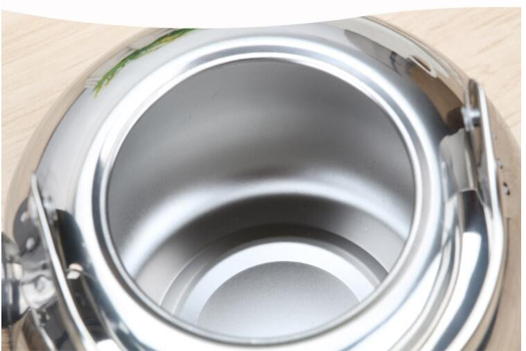 Naujas storas nerūdijančio plieno arbatinukas, 1,6 l arbatinukas, išskirtinis arbatinukas, restoranas, viešbučio virdulys, buitinis arbatinukas, gėlių arbatinukas