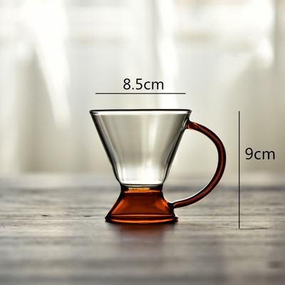 Stiklinis arbatinukas permatomas vitražas arbatinukų rinkinys aukštai temperatūrai atsparus retro kavos puodo alaus filtro krepšelio talpykla