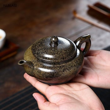 Τσαγιού Yixing Αλλαγή φούρνου ρετρό καυσόξυλων Purple Clay Teapots beauty βραστήρα Raw ore Handmade Boutique Tea set Authentic 240ml