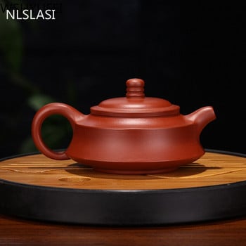 NLSLASI Yixing Zisha Teapot Διάσημος βραστήρας Dahongpao Pure handmade Raw ore Purple Clay Τσαγιέρα Αναβάθμιση φίλτρου μπάλας 140ml