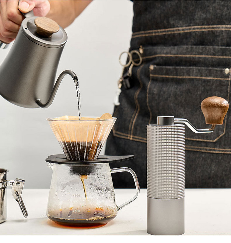 Kaštonų C3 nešiojamasis rankinis kavos malimo aparatas NERŪDIJANČIO PLIENO BURRS Aukštos kokybės aliuminio rankiniai kavos malimo įrankiai