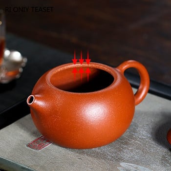 190ml Αυθεντικό Yixing Purple Clay Teapot Master Handmade Ball Hole Filter Xi Shi Tea Pot Beauty Kettle κινέζικο σετ τσαγιού Zisha