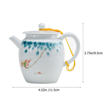 Ръчно рисуван съд за чай Домашен керамичен чайник Чайник в китайски стил
