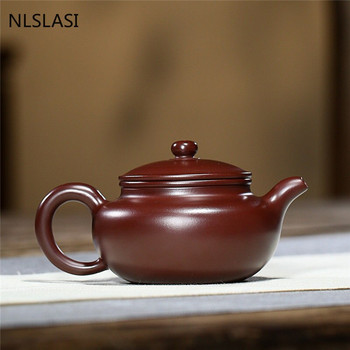 WSHYUFEI Автентичен чайник Yixing zisha tea pot Сурова руда Лилава кал Китайски ръчно изработен чайник лилава глина съдове за пиене 210 ml