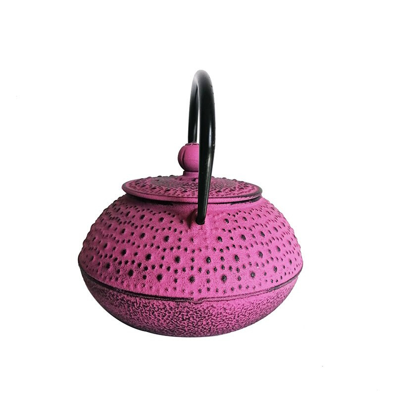 800 ML японски емайлиран чугунен чайник с цедка Tetsubin Чайник за вряща вода Декорация Орнамент