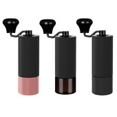 Râșniță manuală de cafea în interiorul râșniței portabile de înaltă calitate, cu poziționare dublă a rulmenților, pentru unelte de cafea de bucătărie de acasă