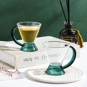 Скандинавски прозрачен стъклен чайник Комплект чаени чаши Топлоустойчива кухненска чаша Кафе Пуер Чайник Мляко с жасмин Улонг Черен чайник