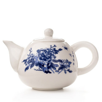 Порцеланов чай Чаен сервиз с бяла костна инфузия Чаен сервиз от кафе Керамичен чай Чай Чаена маса Древен китайски комплект чаши за чай D001