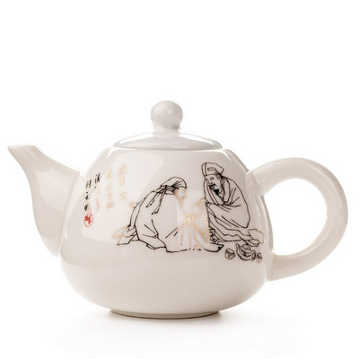 Porcelán teás teáskészlet fehér csont infúzióval teakészlet kávékerámia teából Tea teaasztal Ősi kínai teáscsésze készlet D001
