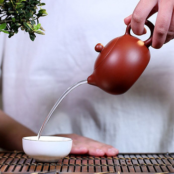 150 ml Yixing Purple Clay Teapot Ball Hole Filter Xishi Tea Pot Красота Чайник Ръчно изработен Бутиков Zisha Чай Сервиз Dahongpao Автентичен