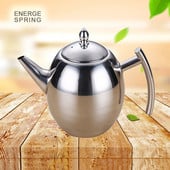 Rozsdamentes acél teáskanna többcélú vízforraló indukciós tűzhely Forrásvizes edény Készíts teáskanna szűrővel Étterem Otthoni teáskészlet