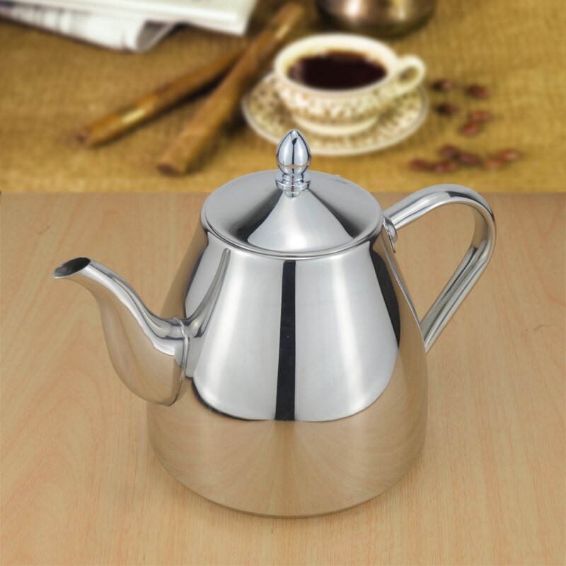 Sanqia 1200 ml új stílusú rozsdamentes acél kulacs vízforraló ivóedény Vízedény Alkalmas csepegtető kávéfőző konyhai cikkek