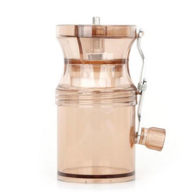 Rasnita manuala de cafea din ceramica cu borcan de depozitare din sticla fortificata