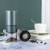 Rasnita de cafea electrica masina de rasnita automata de boabe de cafea Aparat de espresso portabil reincarcabil prin USB pentru birouri de turism in cafenea