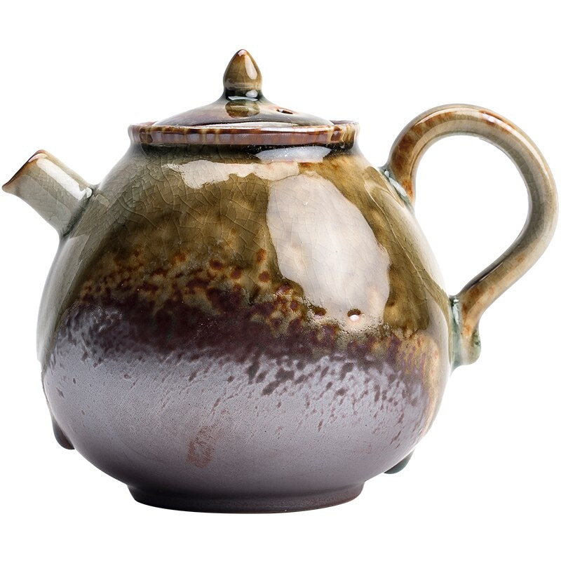 Ceainic din gresie chinezească, ceramică de uz casnic, accesorii pentru set de ceai Kung Fu, în stil japonez, ceainic de mare capacitate