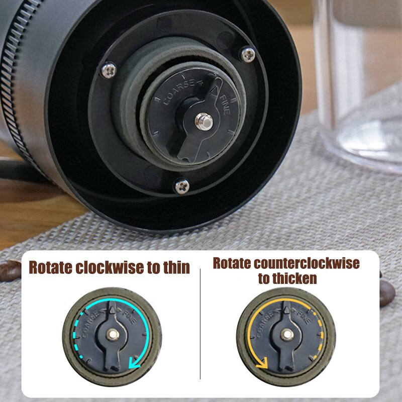 2022-es elektromos kávédaráló, automata szemesdaráló, hordozható eszpresszógép, utazási USB újratölthető kávébabdaráló